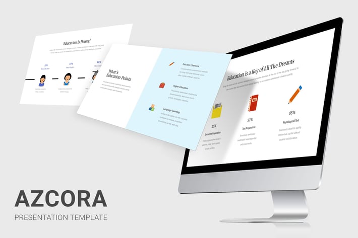 Azcora - Education Infographic Powerpoint