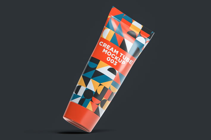 Cream Tube Mockup 003