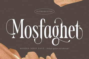 Mosfaghet Modern Serif Font 