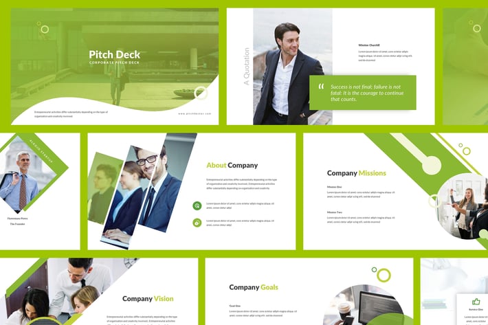 Pitch Deck Powerpoint Template
