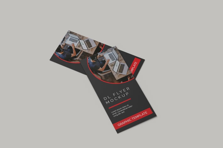 DL Flyer Mockup