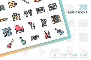 Music Icons Set