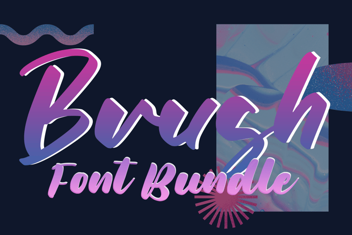 Brush Fonts