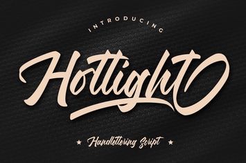 Hotlight Handlettering Business Font