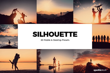 20 Silhouette Lightroom Presets & LUTs
