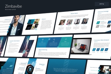 Zimbavibe - Business Pitch Powerpoint Template