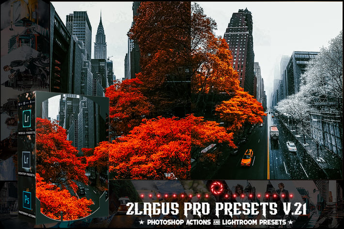 PRO Presets - V 21 - Photoshop & Lightroom