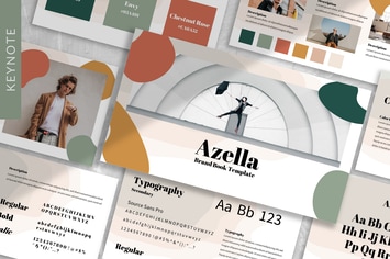 Azella - Brandbook Keynote Template