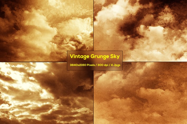 Vintage Grunge Sky Backgrounds