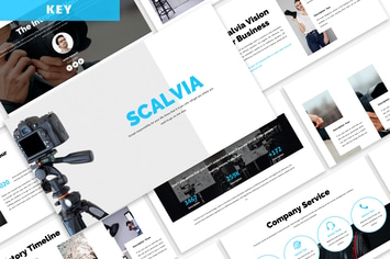 Scalvia - Business Keynote Template