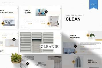 Clean|Keynote Template
