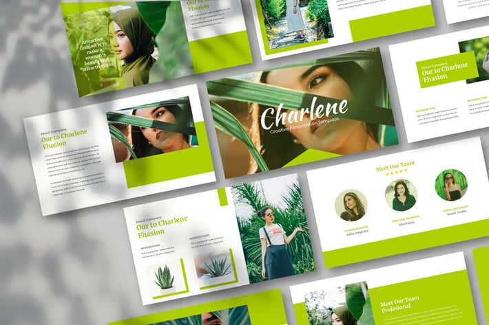 Charlene - Creative Keynote Template