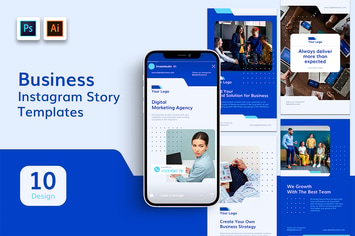 Business Instagram Story Templates