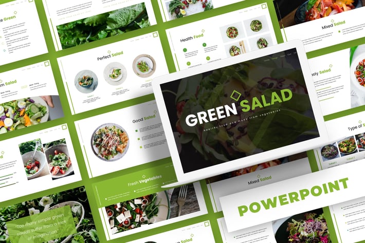 Green Salad - Powerpoint Template