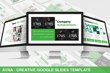 Ayna - Creative Google Slides Template