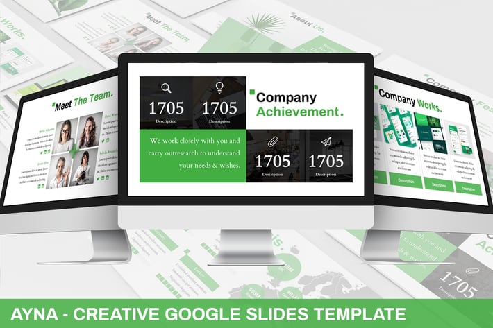 Ayna - Creative Google Slides Template