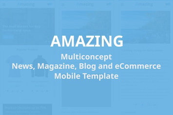 Amazing - Mobile Template