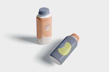 Cosmetic Bottle Packaging Mockups