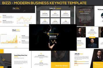 Bizzi - Modern Business Keynote Template