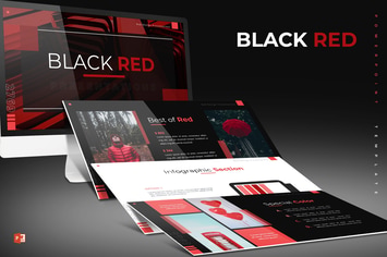 Red Black - Powerpoint Template
