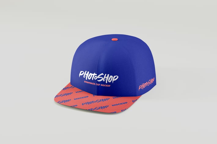 Snapback Cap Mockup