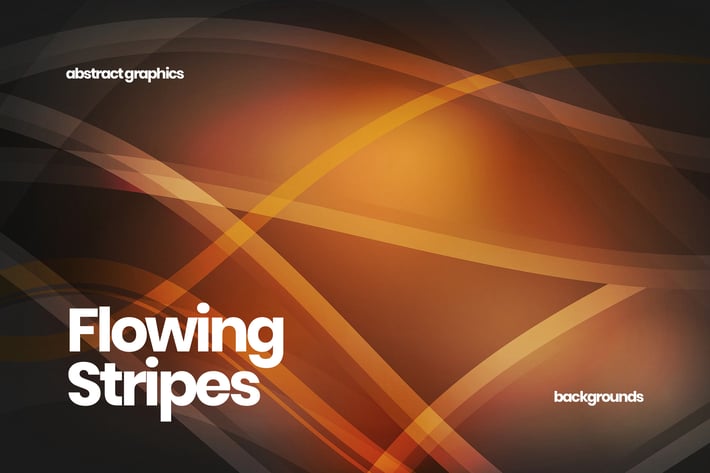 Flowing Wavy Stripes Backgrounds