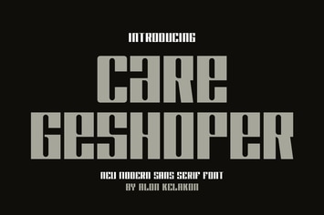 Care Geshoper Font