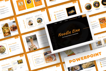 Noodle Line - Powerpoint Template
