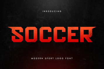 Soccer - Modern Sport Logo Font