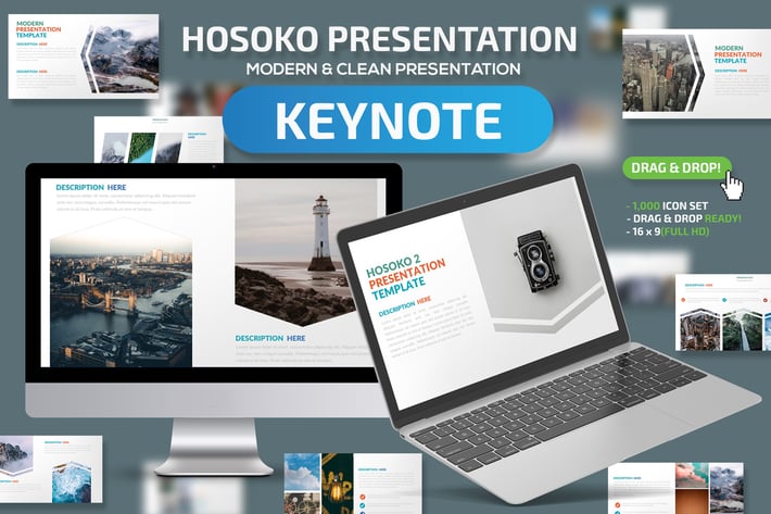Hosoko Keynote Presentation Template