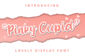 Pinky Cupid - Lovely Font