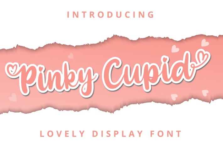 Pinky Cupid - Lovely Font