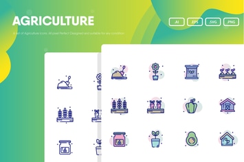 Agriculture Icon Pack