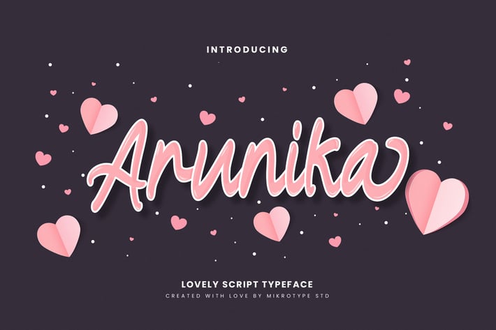 Arunika Beauty Business Font
