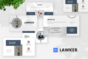 Lawyer Keynote Template