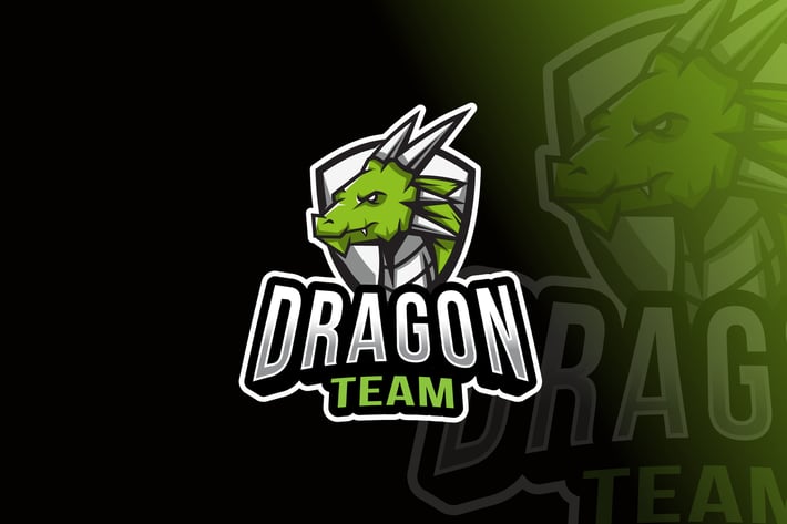 Dragon Team Logo Template