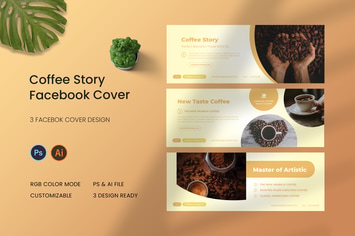 Coffee Story Facebook Cover