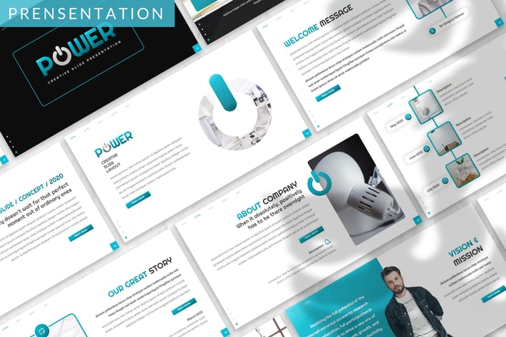 Power - Eco Energy Prensentation Template