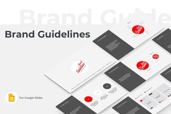 Brand Guidelines Google Slides Template