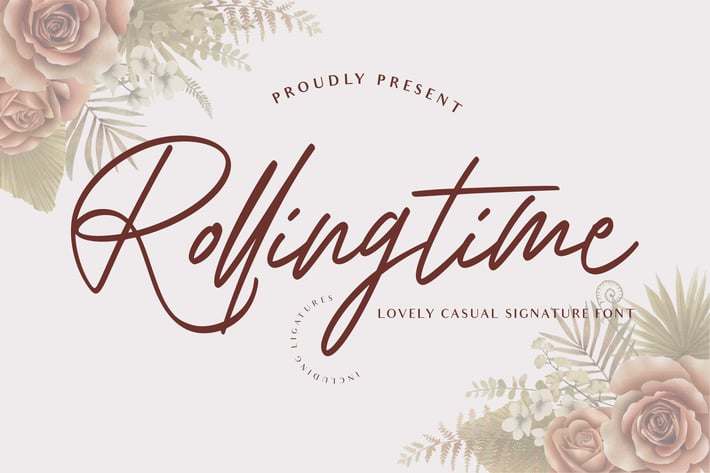 Rolling Time Elegant Signature