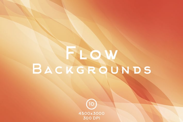 Flow Backgrounds