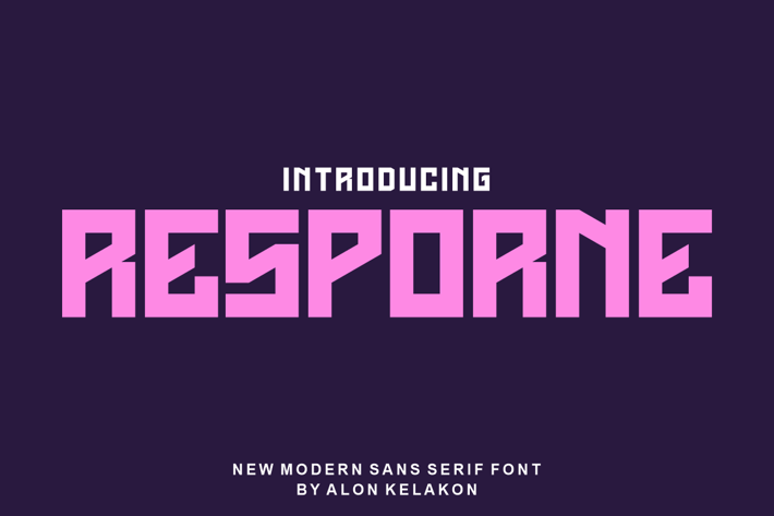 Resporne Font