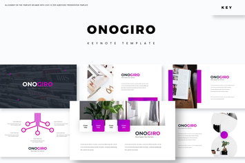 Onogiro - Keynote Template