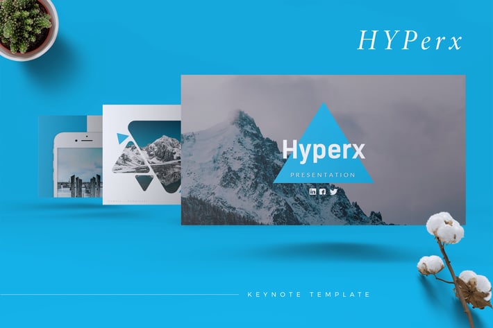 HYPERX - Creative Keynote Template