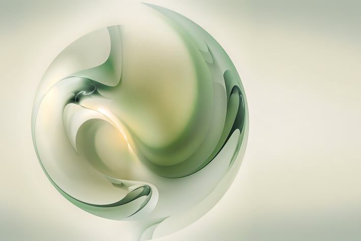 abstract 3D style ball