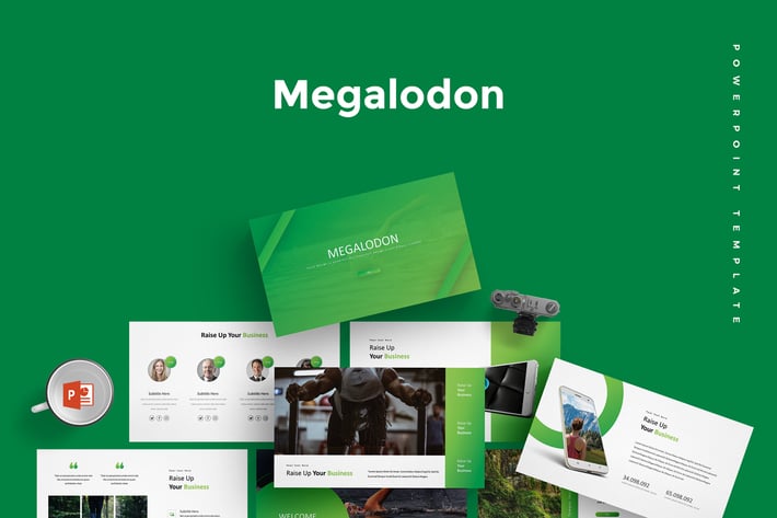 Megalodon -  Powerpoint Template