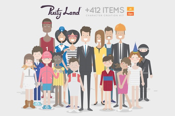 PixityLand-Character Creator Kit