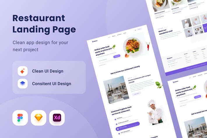 Restaurant Landing Pagee