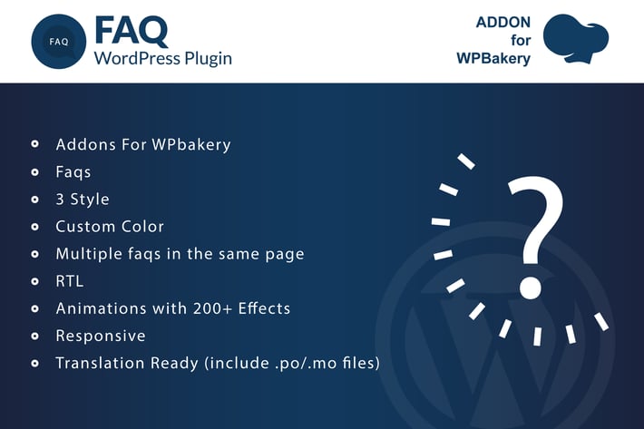 Faq - Addons for WPBakery Page Builder