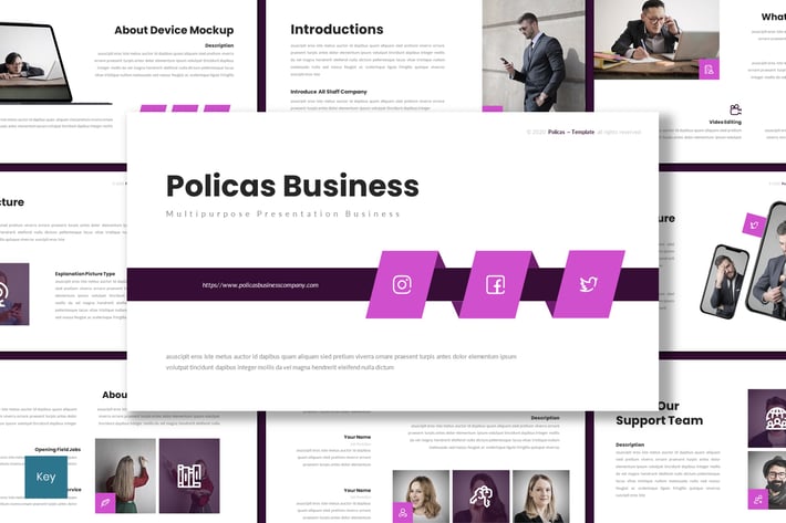 Policas - Multipurpose Keynote Template